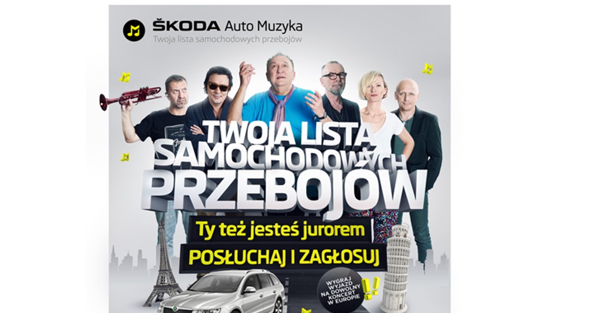 Skoda Auto Muzyka – wybierz samochodowy przebój