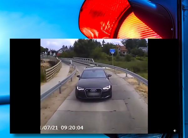 Dla internautów kierowca tej ciężarówki to bohater. Dał nauczkę kierowcy Audi