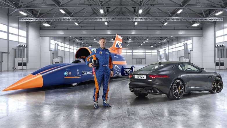 Bloodhound World Land Speed Record - Jaguar wspiera próbę pobicia rekordu szybkości na lądzie. Czy uda się przekroczyć 1 000 mil/h?