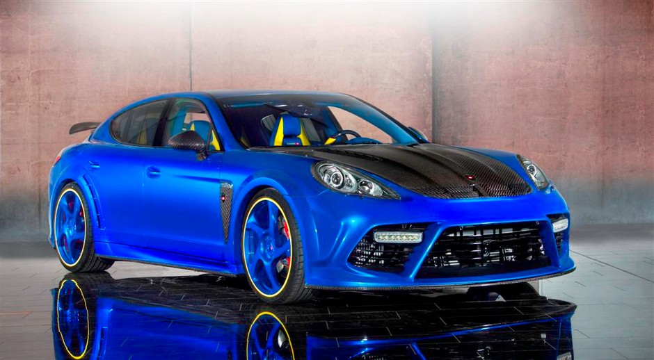 Ile koni ma Porsche Panamera Turbo z Mansory?