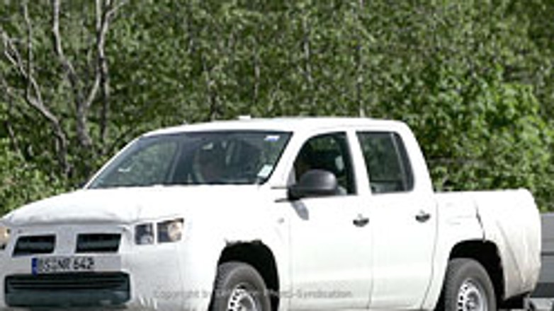 Zdjęcia szpiegowskie: Pick-up Volkswagen Robust w przygotowaniu