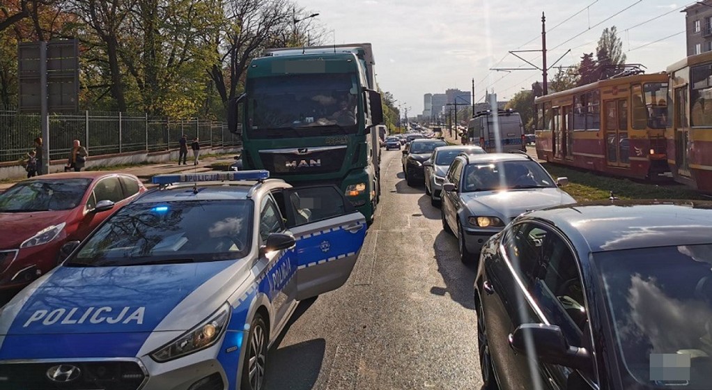 Pijany kierowca ciężarówki