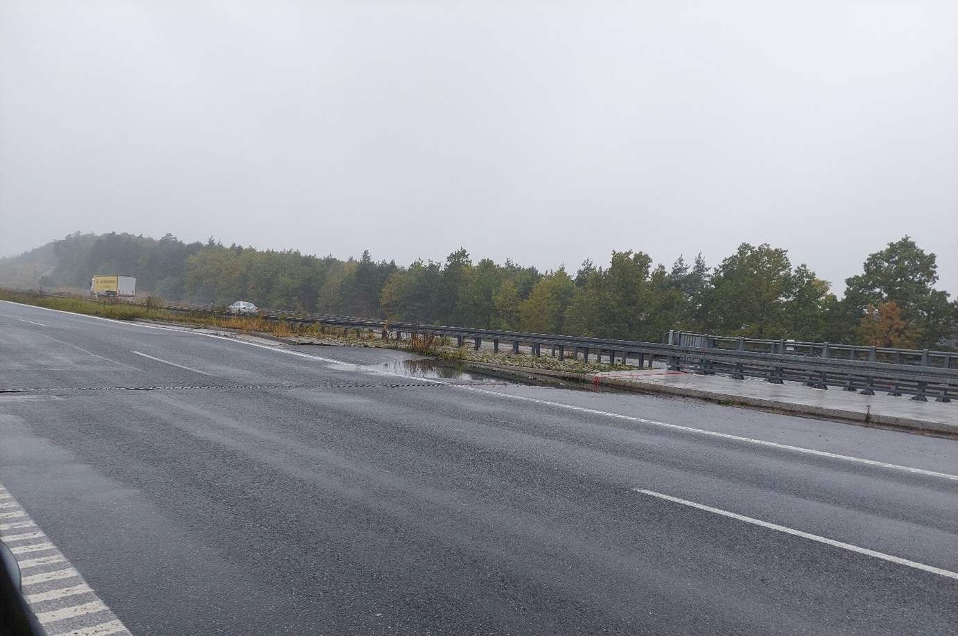 Pofałdowana nawierzchnia na A1