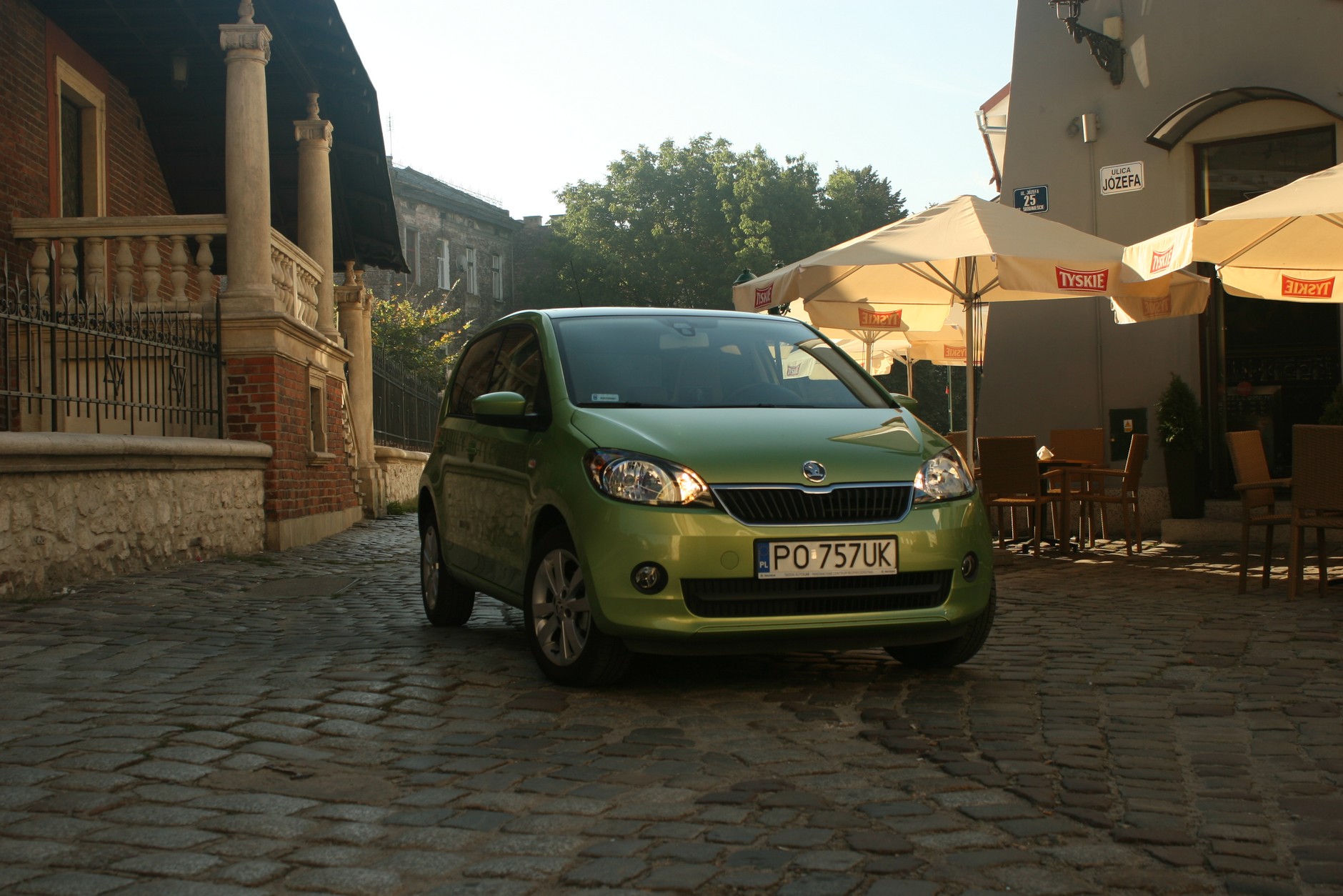 Skoda Citigo w mieście