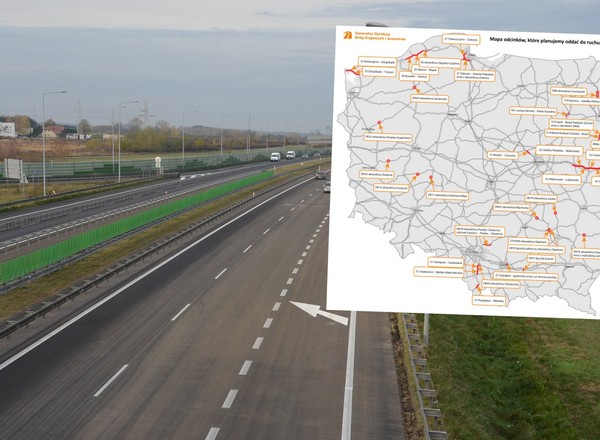 Setki kilometrów nowych autostrad, dróg ekspresowych i obwodnic. Tymi trasami pojedziemy w 2025 r.