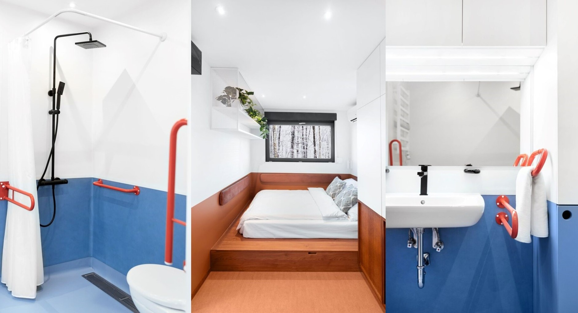 Hotel Mobilny Good Spot zaprojektowany przez Znamy się