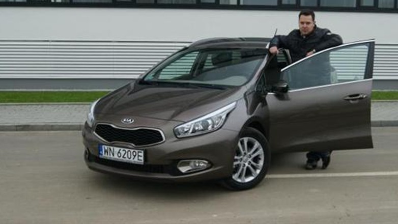 Radomir Głazek i Kia cee'd SW 1.6 CRDi - Cała rodzina testuje!