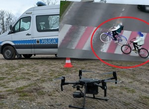 I cyk, mandacik! Kierowcy, rowerzyści i piesi byli obserwowani z powietrza [Wideo]