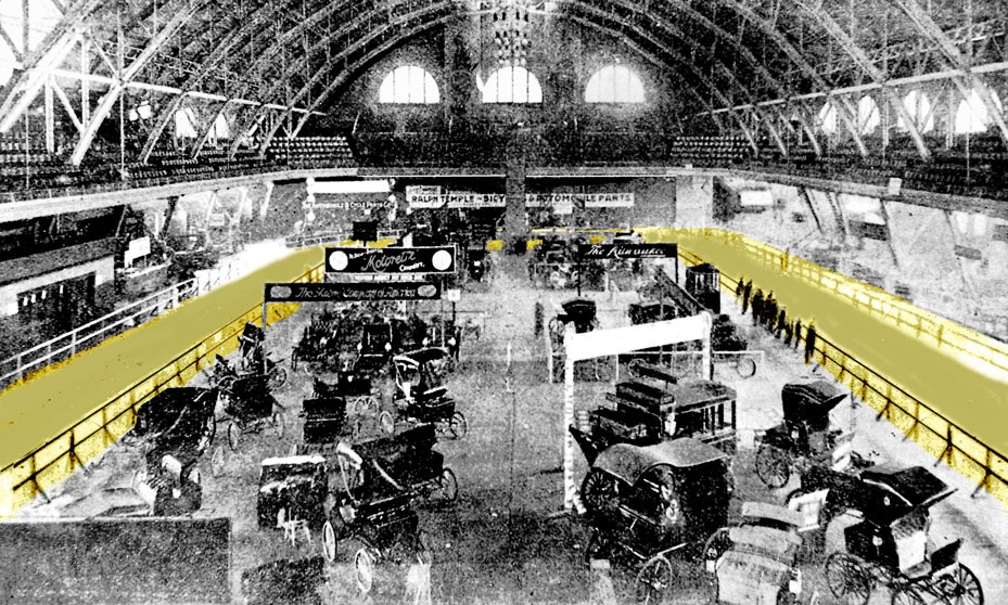 Salon samochodowy w Chicago (1901)