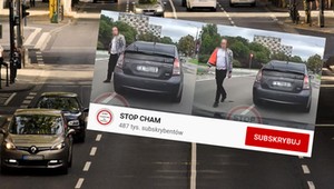 Agresor wysiadł na środku drogi z Toyoty Prius. Nieoczekiwany finał [WIDEO]