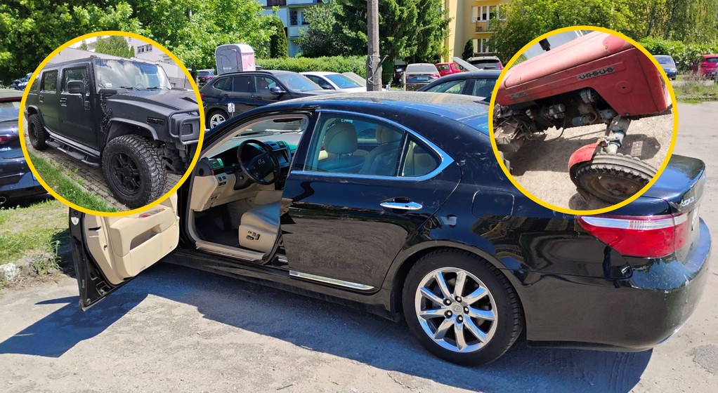 Licytowane pojazdy przez KAS