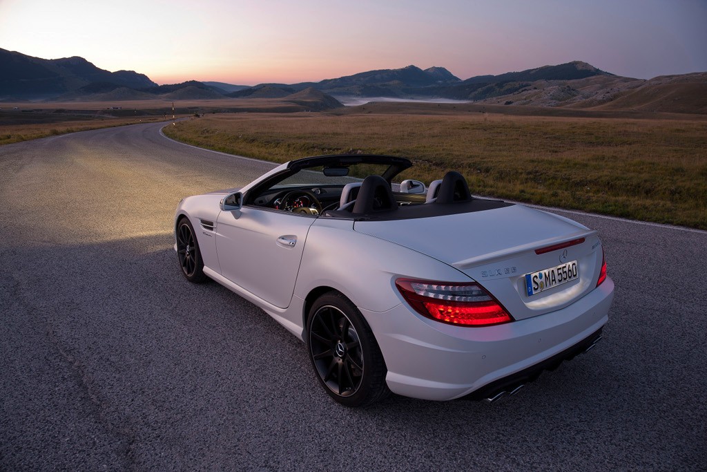 Mercedes SLK 55 AMG: mocny zawodnik