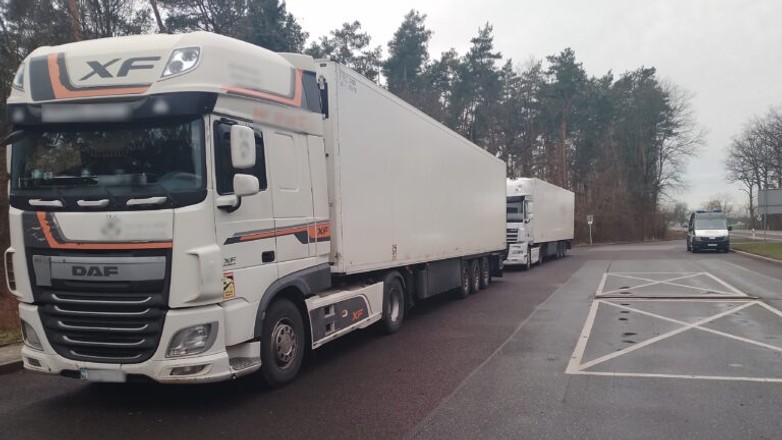 Kontrola tirów z frytkami i zaskakująco długa lista naruszeń