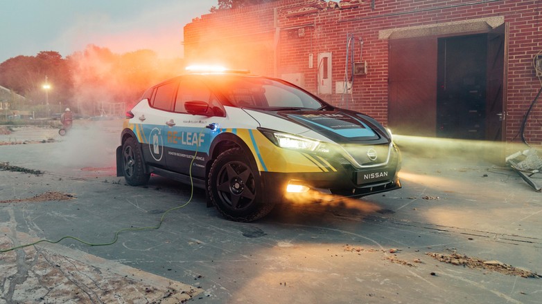 Nissan Re-Leaf – mobilne źródło prądu