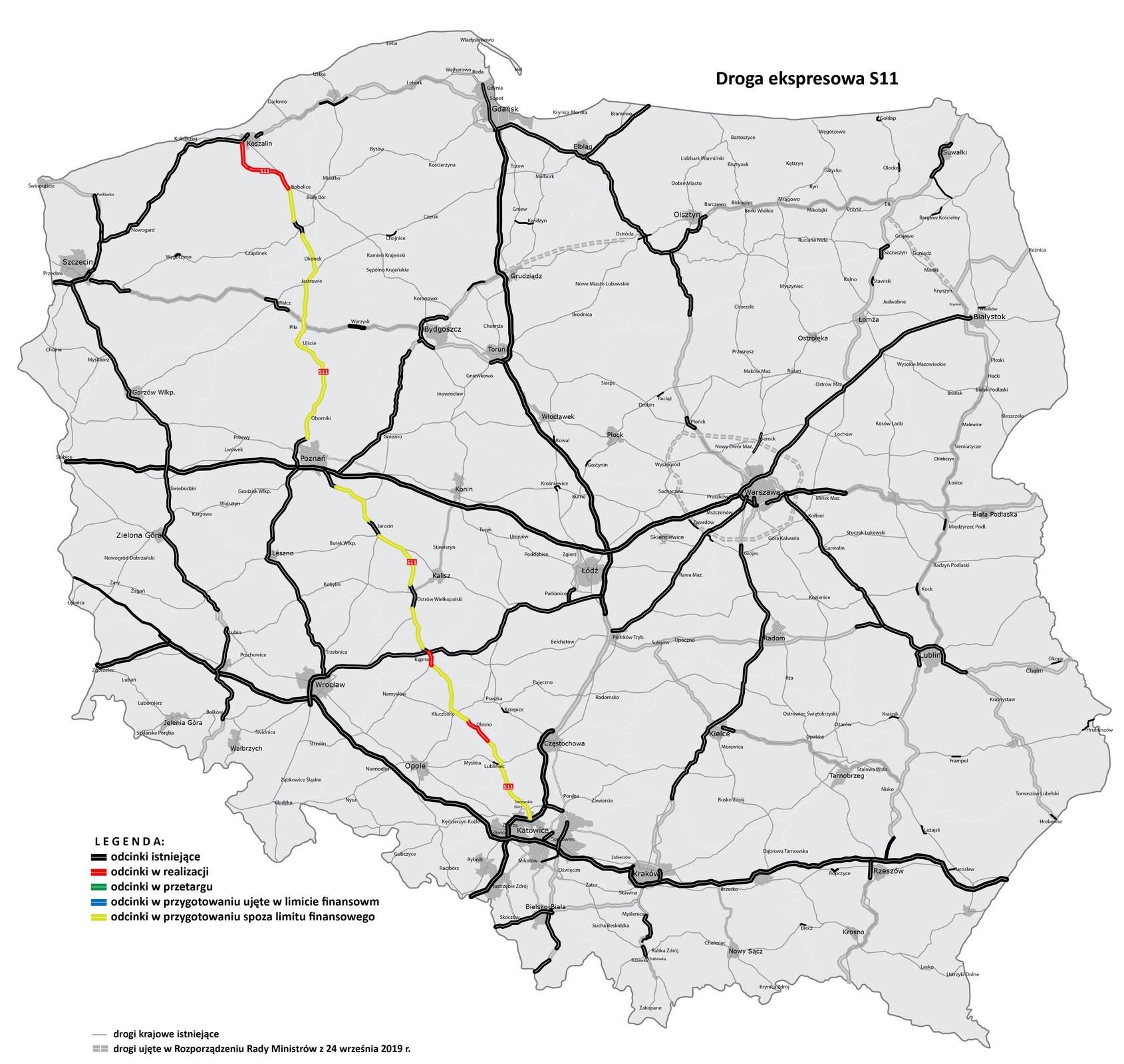 S11 w Polsce