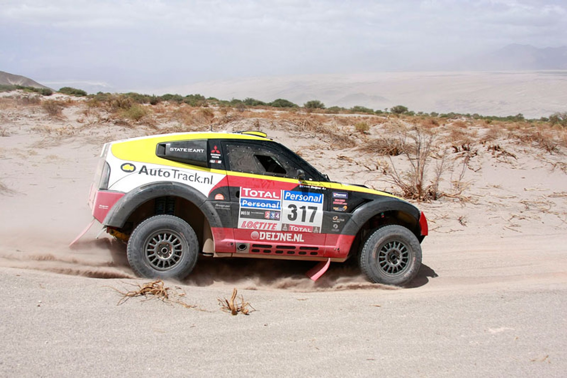 Rajd Dakar 2010: Przygoński 8. (8. etap na żywo, klasyfikacja, foto - Willy Weyens)