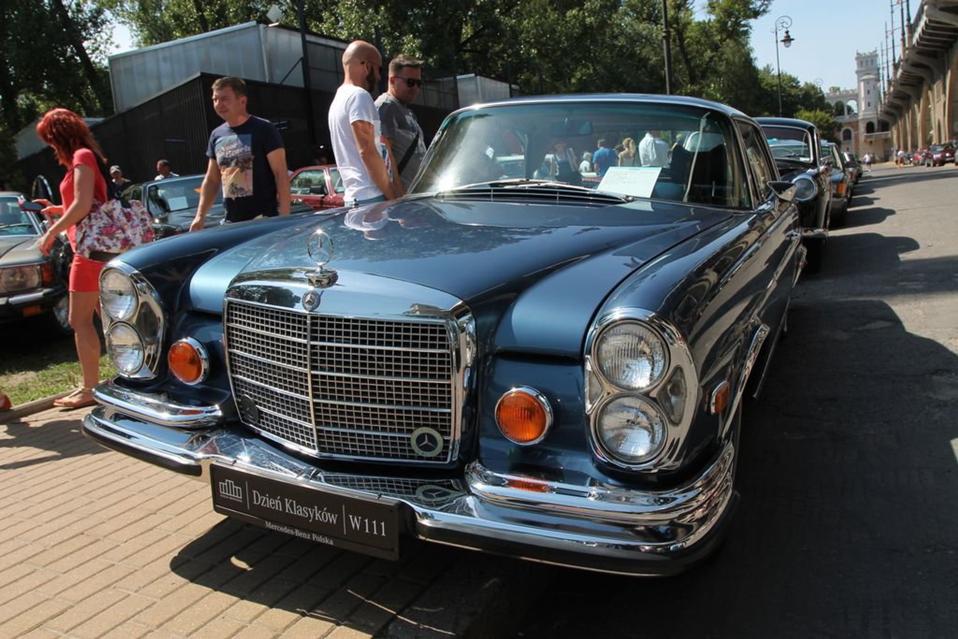 Dzień Klasyków w Stacji Mercedes na warszawskim Powiślu (2.08.2015 r.)