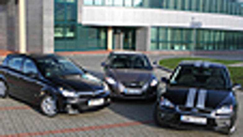 Kia Cee'd, Opel Astra, Ford Focus - Dwa niszczyciele i stawiacz min