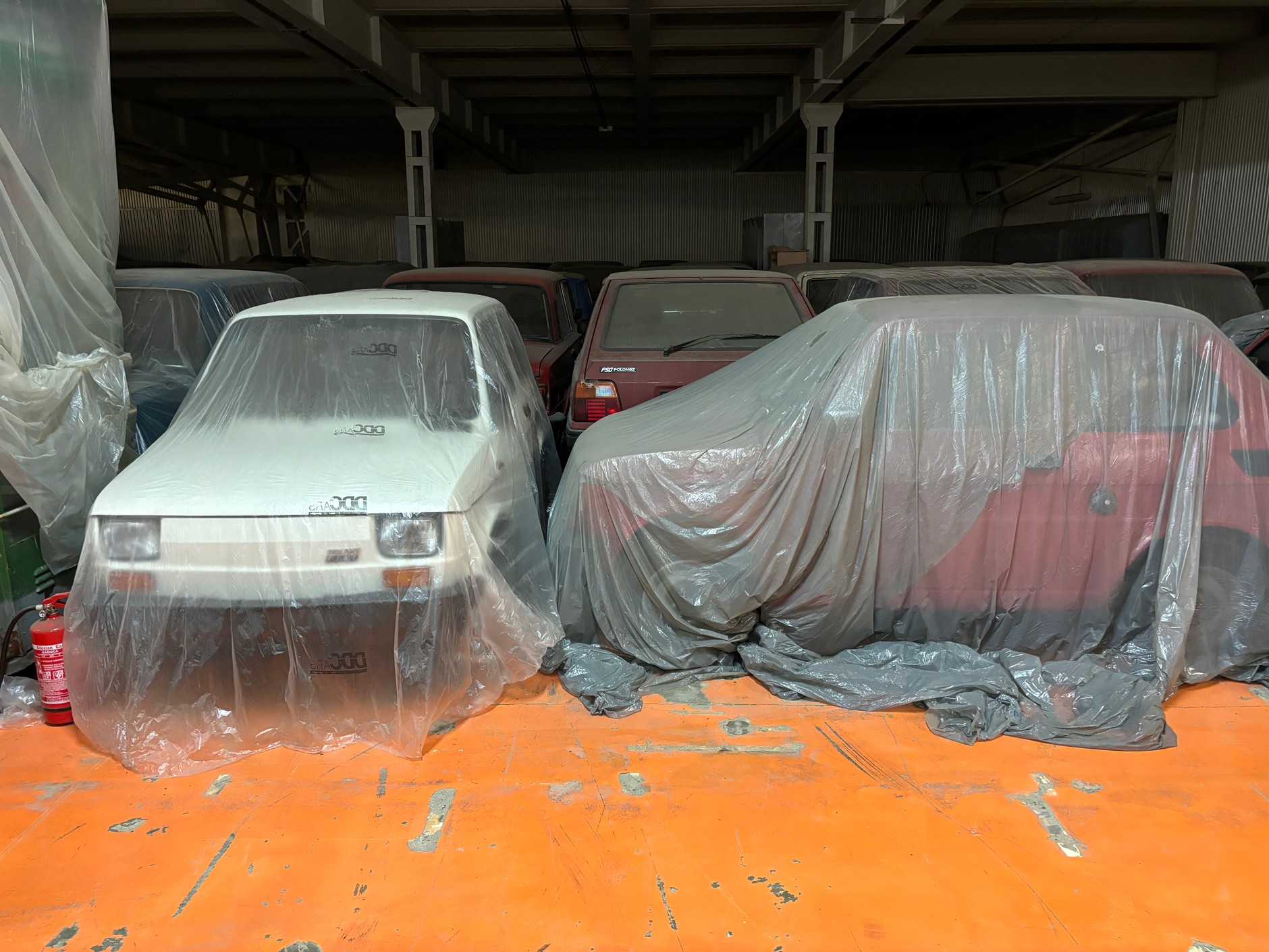 Wystawa w dawnej fabryce FSO