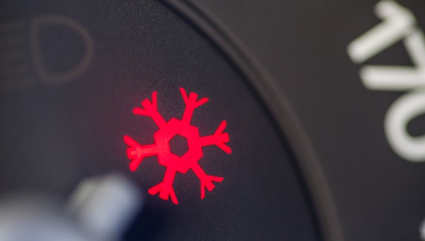 Kontrolka w krztałcie płatka śniegu