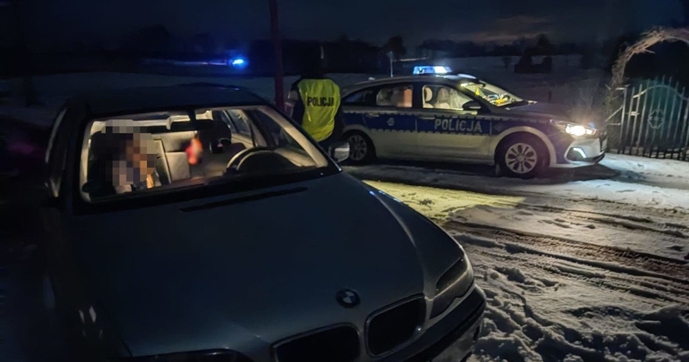 Po pościgu policjanci zatrzymali 17-letniego kierowcę BMW