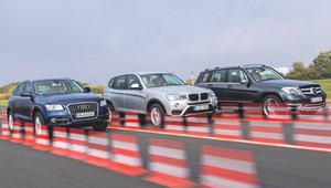 SUV-y z oszczędnymi dieslami - Audi Q5 kontra BMW X3 i Mercedes GLK