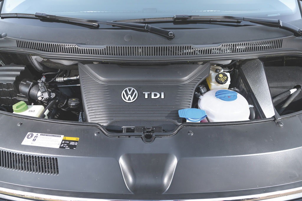 Volkswagen T6 to dopracowany model do pracy, ale jego silnik może przysparzać problemów