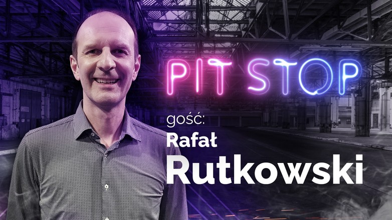 Rafał Rutkowski w programie Auto Świat Pit Stop