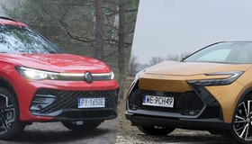 VW Tiguan (po lewej) i Toyota C-HR