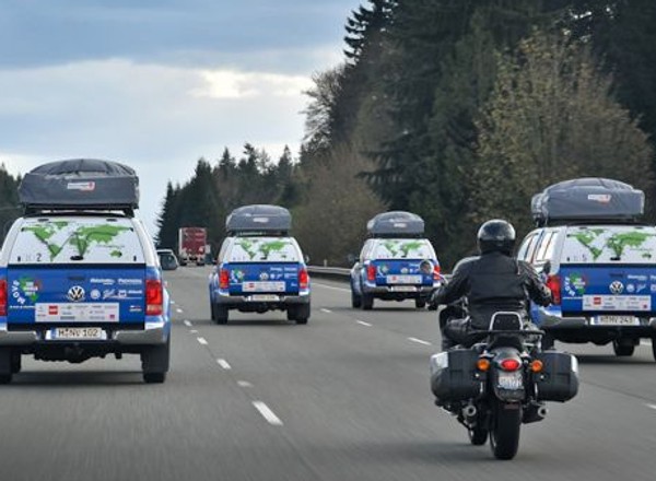 Volkswagenem Amarok dookoła świata