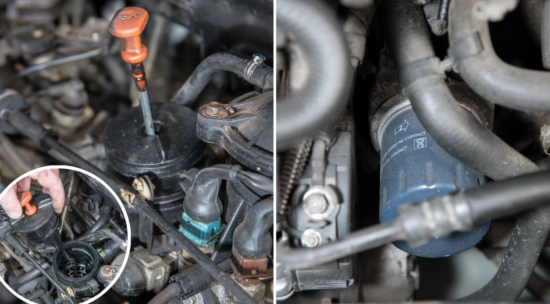 Serwisujemy Peugeota 306 1.9 TD: układ olejenia