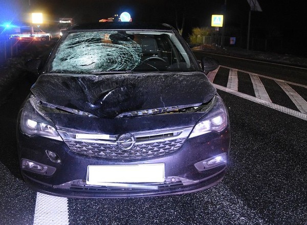 14-latka potrącona na przejściu dla pieszych. Na szczęście obyło się bez tragedii