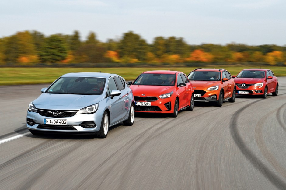 Porównanie: Ford Focus, Kia Ceed, Opel Astra i Renault Megane