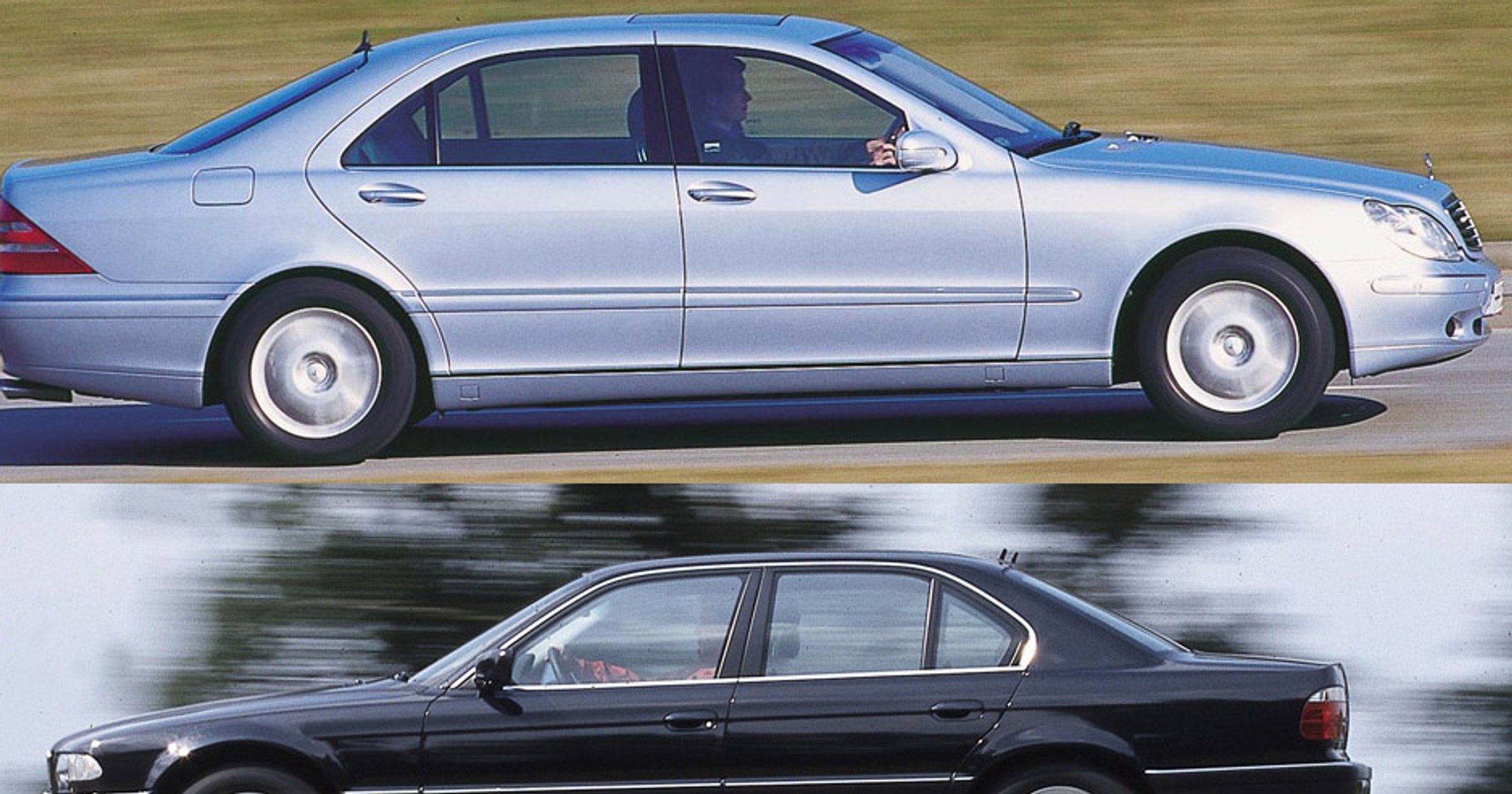 BMW 740d kontra Mercedes S 400 CDI: ostrożność bardzo wskazana
