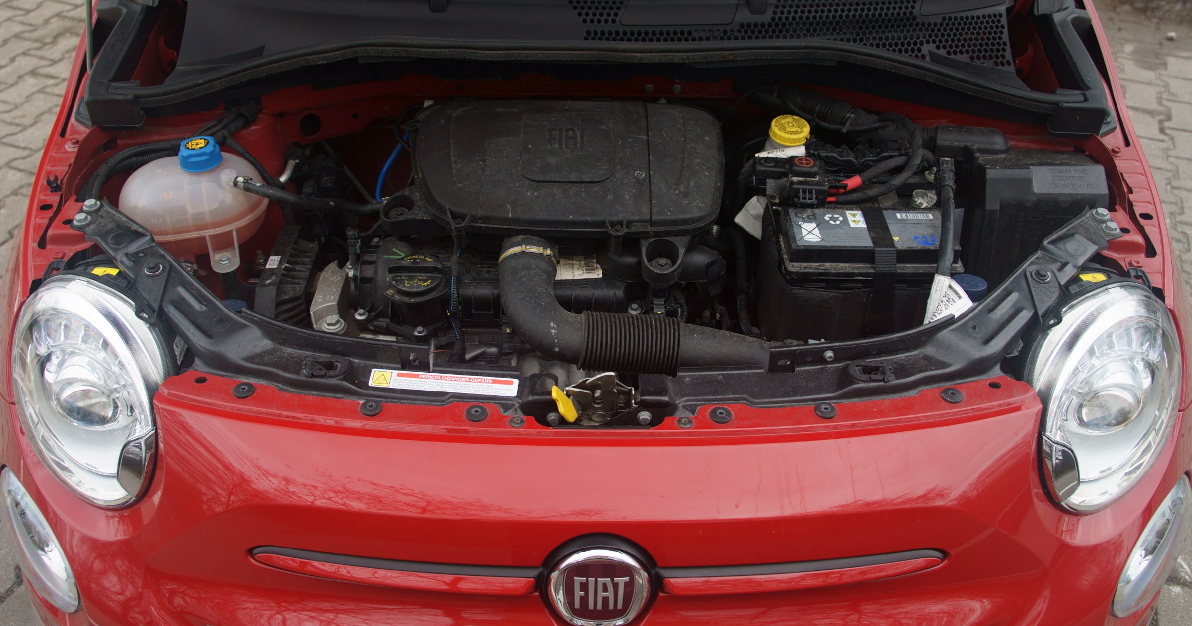 Poprzedni spalinowy Fiat 500
