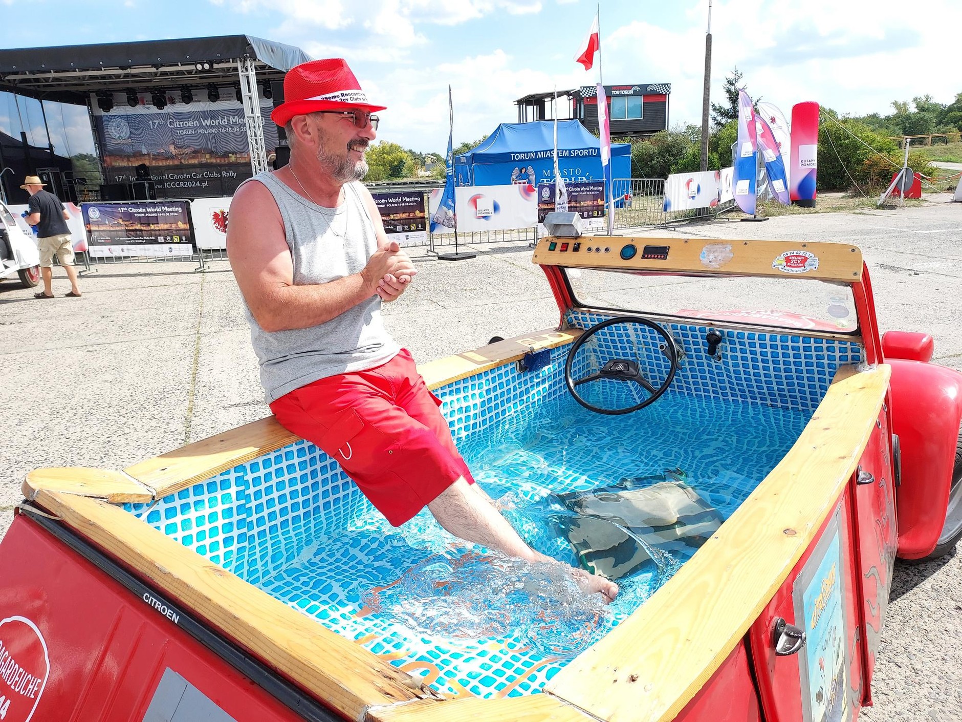 Zlot Citroenów w Toruniu