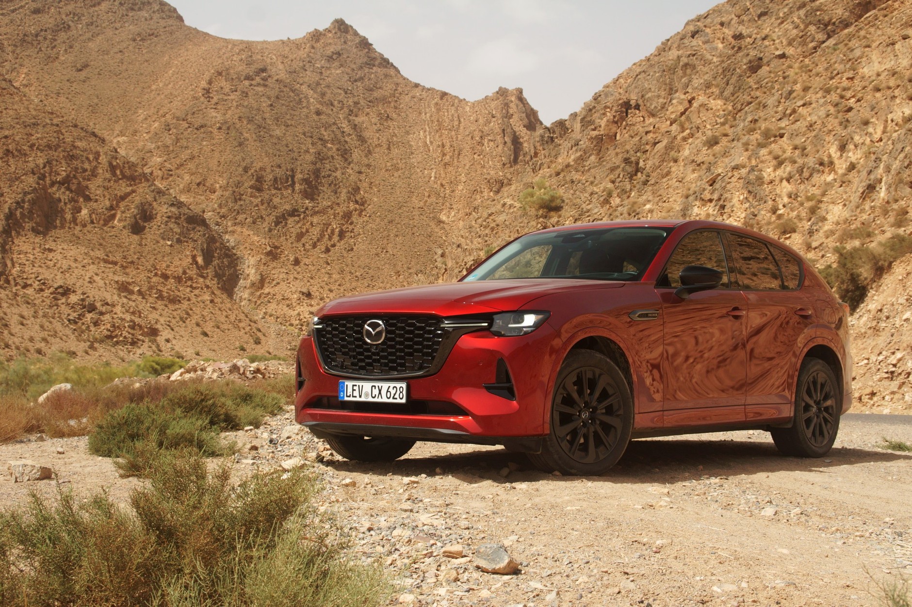 Mazda CX-60 z dieslem w Maroku