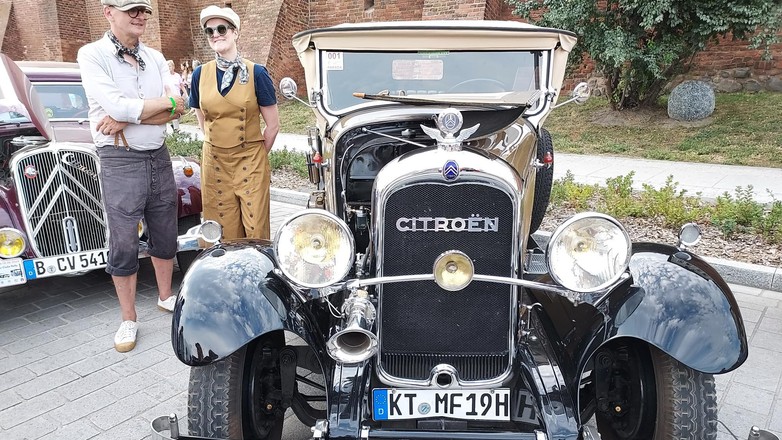 Zlot Citroenów w Toruniu