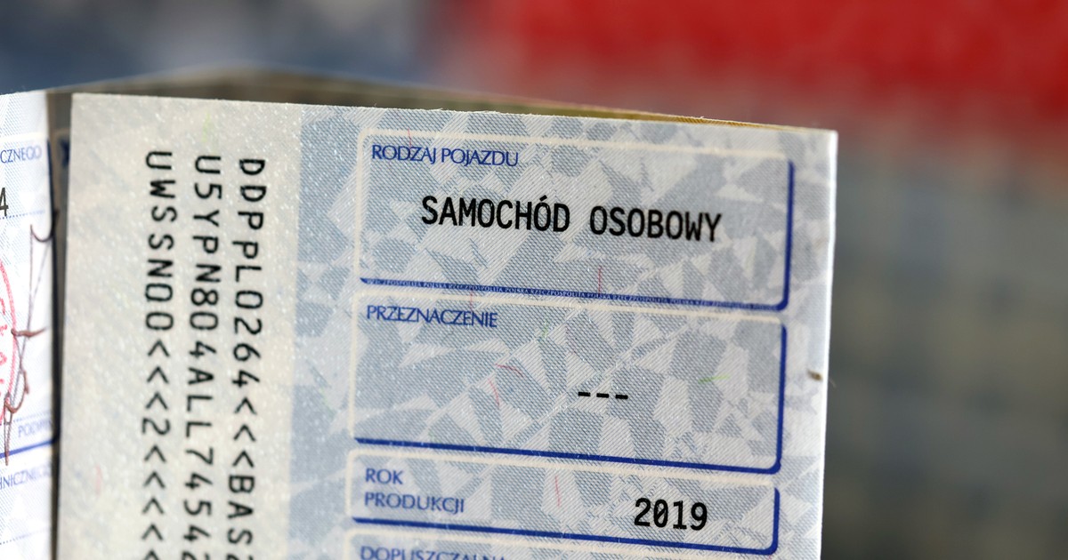 Dowód rejestracyjny