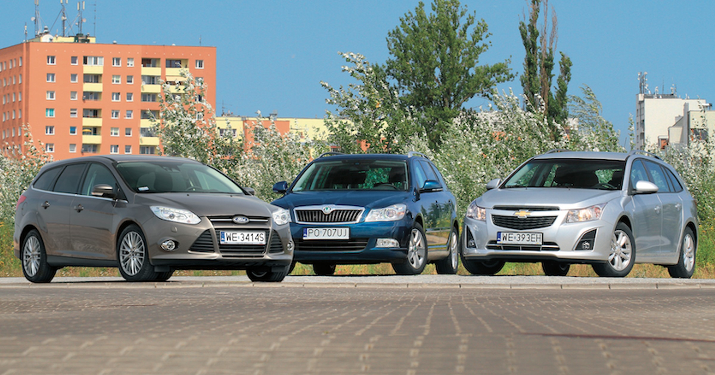 Chevrolet Cruze (2009-16), Ford Focus (2010-18) i Skoda Octavia(2004-13) 