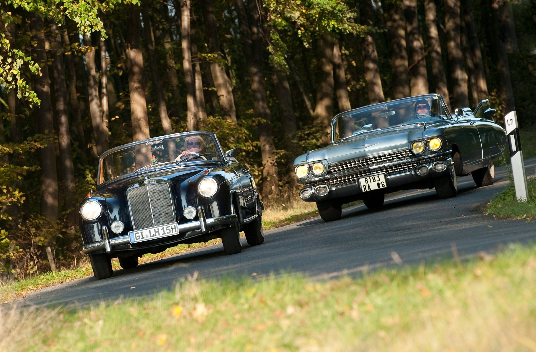 Cadillaca Eldorado czy Mercedesa 220 SE