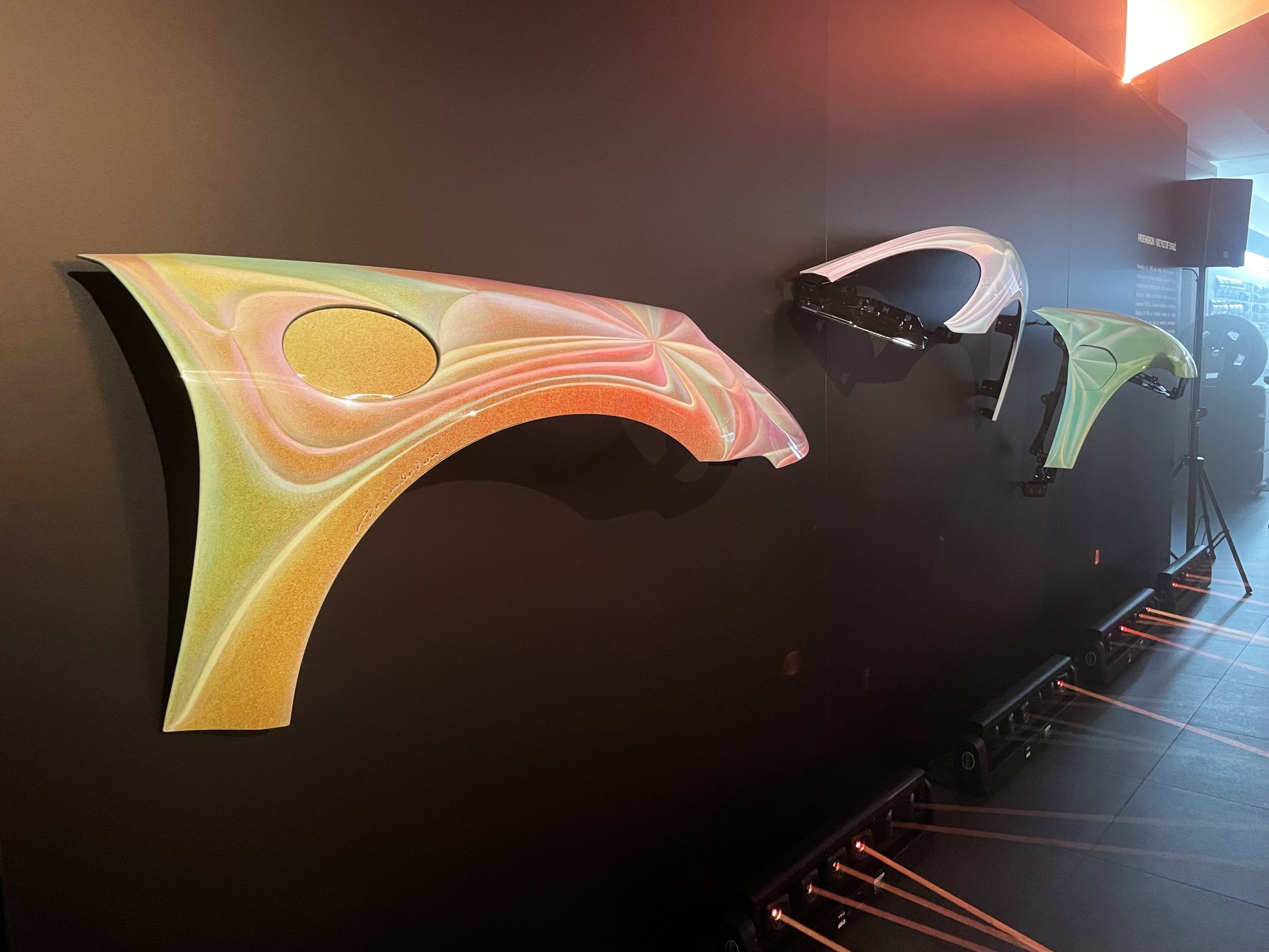 Błotniki Porsche pomalowane przez Proembriona