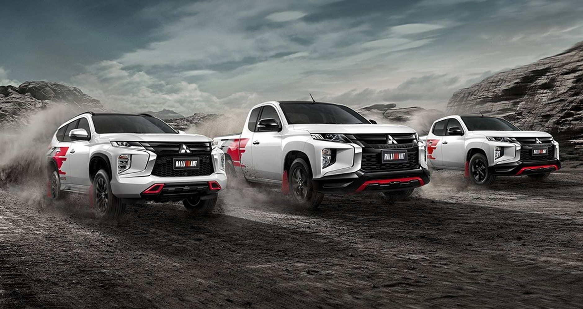 Mitsubishi Pajero Sport i L200 z pakietem Ralliart