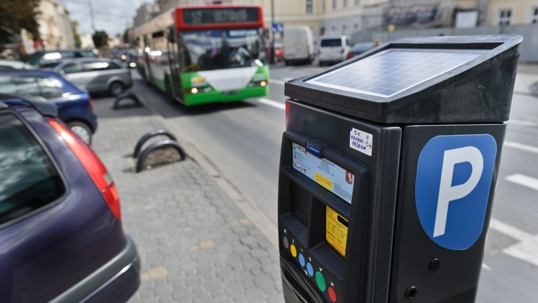 LUBLIN PARKOMATY NA BATERIE SŁONECZNE
