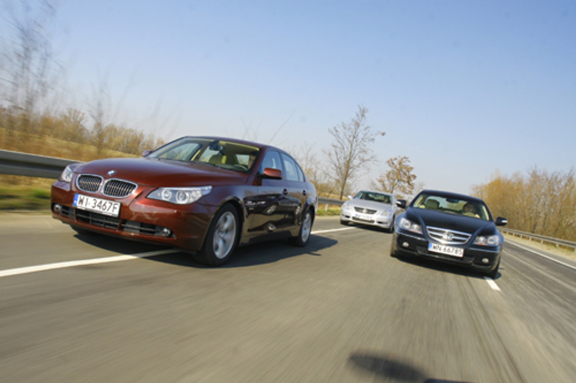 BMW serii 5, Honda Legend, Lexus GS 450h - Benzyna kontra prąd