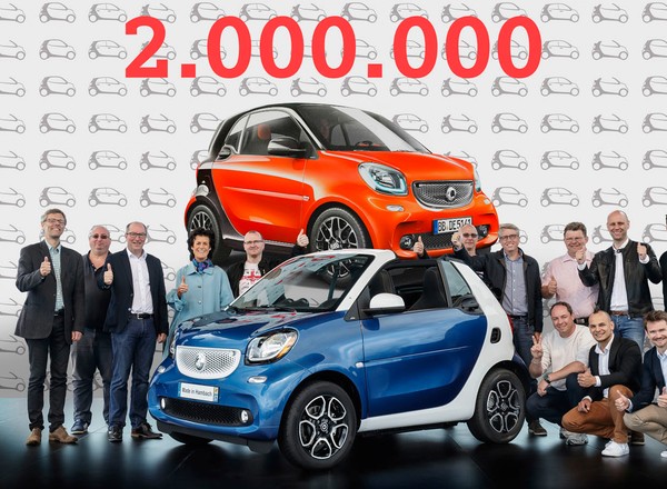 Sprzedano 2 000 000 Smartów