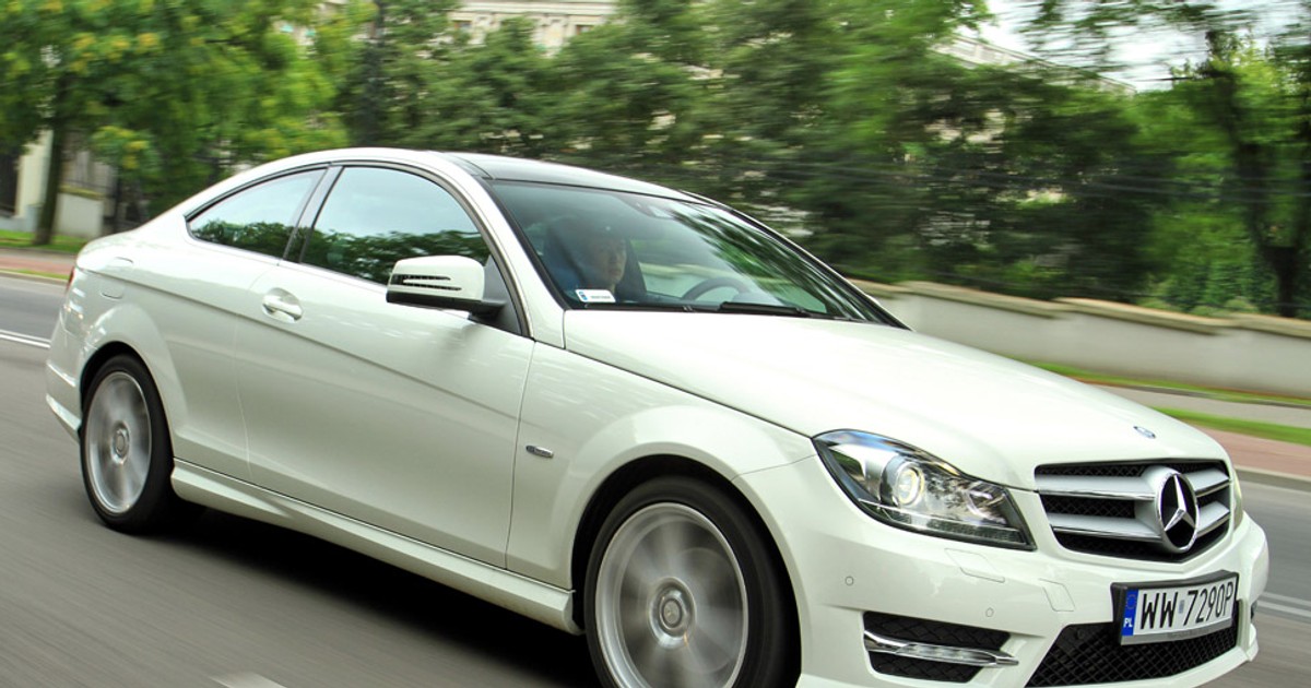 Mercedes C250 CDI: luksusowe coupé dla  oszczędnych