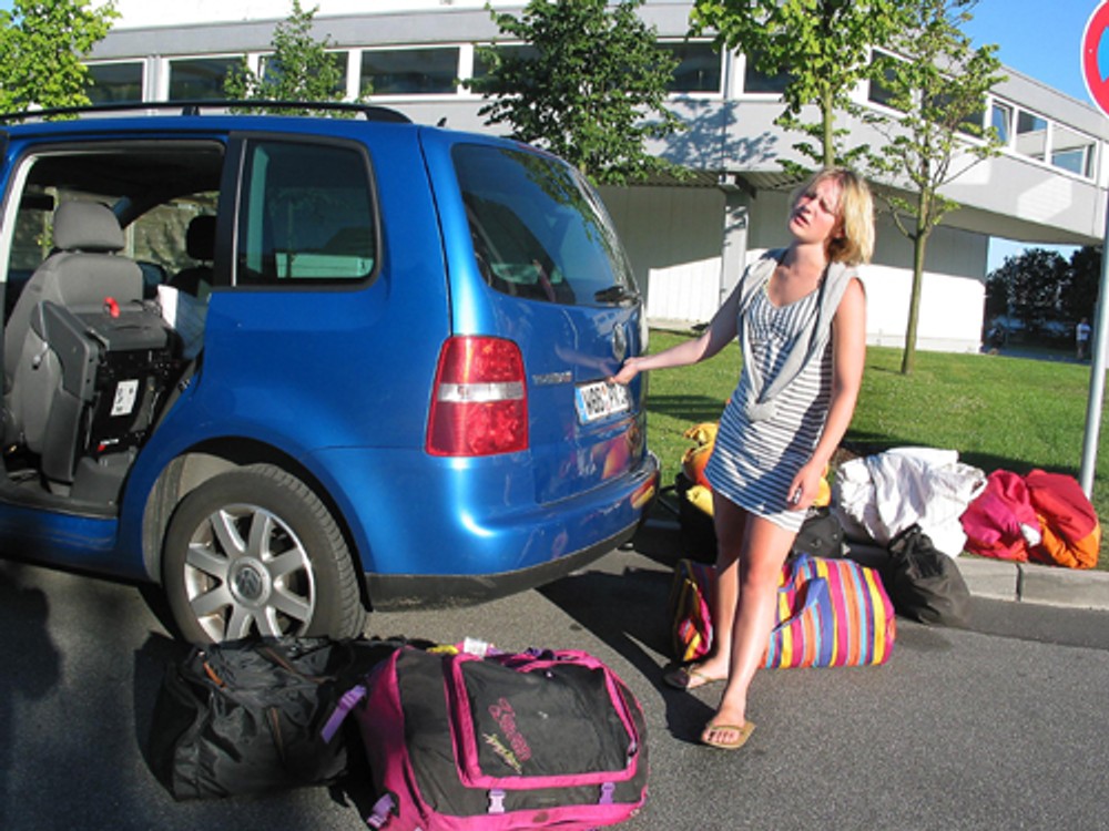 VW Touran 2.0 TDI Trendline - Podnośnik to jego życie