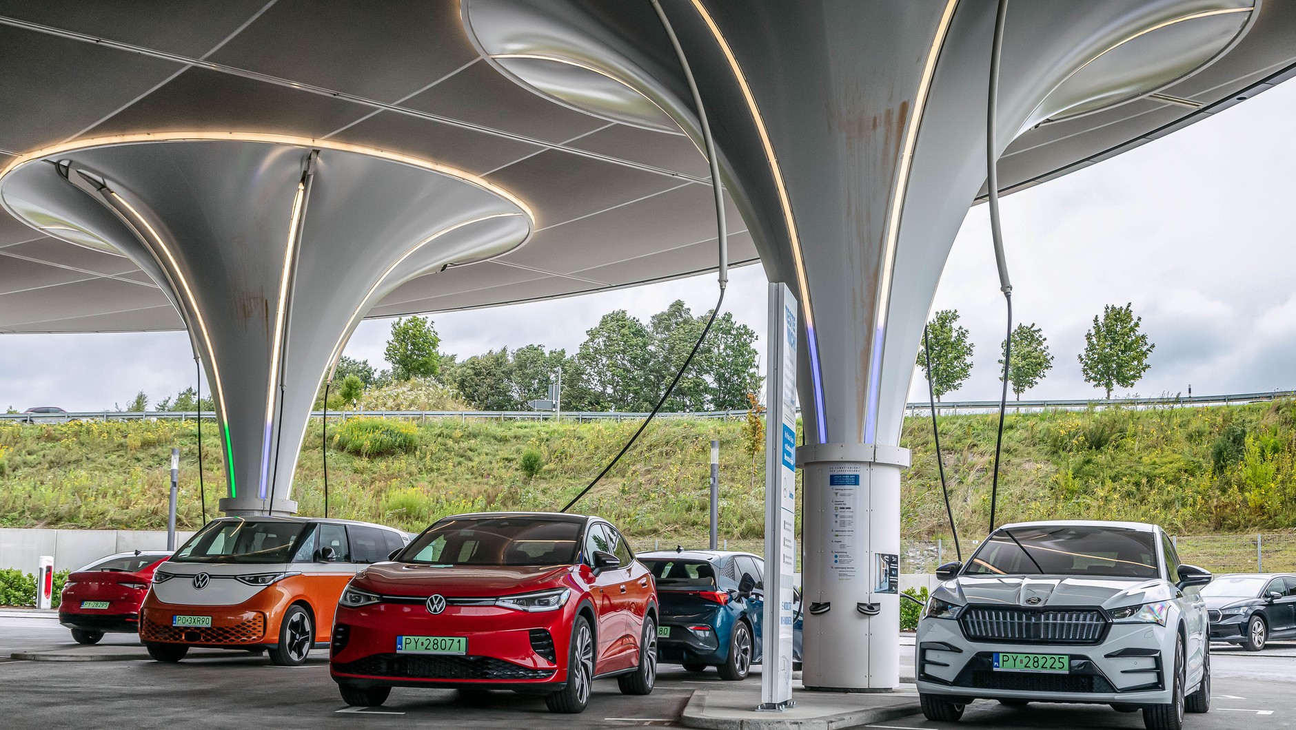 Stacja ładowania samochodów elektrycznych