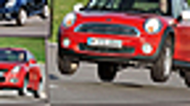 Mini Cooper, Citroen C2, VW Polo, Peugeot 207, Suzuki Swift - Czy nowe Mini przeskoczy wszystkich?